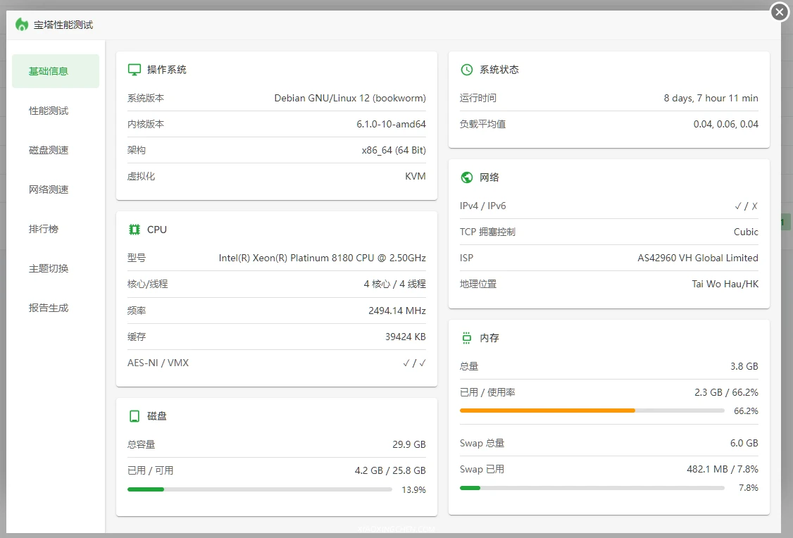 自用服务器评测《独角云服务器》